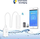 Slimme watermelder - Smart Home Beveiliging - Lekkagemelder - Wifi - Melding op app - Draadloos