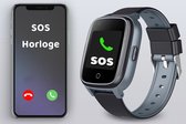 Alarm Horloge Ouderen Deluxe 4G - Waterdicht - Valdetectie - Gebruiksklaar verzonden - GPS Live Locatie - SOS- Knop in nood