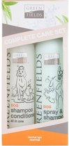 Vacht Verzorging Set voor Honden Shampoo, Conditioner & Droogshampoo