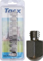 Tacx Kalkoenset van 10stuks 3/8 - 17 mm Rvs - Stomp