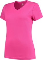 Rogelli DAMES Promo V-Neck Roze  L