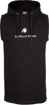 Gorilla Wear Lincoln Mouwloze Hoodie - Zwart - XL