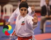 Karate-Hijab (Wkf-Approved) Arawaza Zwart