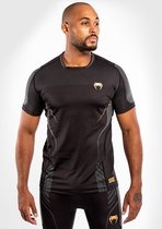 Venum Athletics Dry Tech T-shirt Zwart Goud maat XL