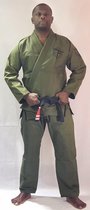 FT Power Jiu Jitsu Uniform Pearl wave series khaki Size A1