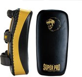 Super Pro Combat Gear Thaipad leder Zwart/Goud