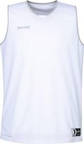 Spalding Move Basketbalshirt Heren - Wit / Zilver