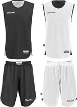 Spalding Doubleface Reversible Basketbalset  Basketbalshirt - Maat S  - Unisex - wit