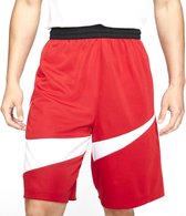 Nike Dri-FIT HBR 2.0 Sportbroek - Maat L  - Mannen - rood/wit/zwart