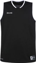 Spalding Move Tanktop Heren  Basketbalshirt - Maat S  - Mannen - zwart/wit