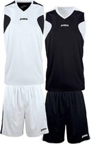 Joma Reversible Basketbalset - Wit / Zwart | Maat: XL-XXL