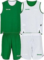 Spalding Double Face Reversible Basketbalset Kinderen - Groen / Wit