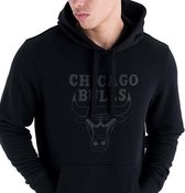 New Era Chicago Bulls Hoodie - Sporttrui - Zwart - M - Basketbal