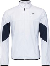 HEAD Club 22 Jacket Sportjack Heren Wit Blauw - Maat XL