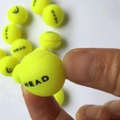 Head tennisdemper - trillingsdemper - tennis demper- geel- 2 stuks