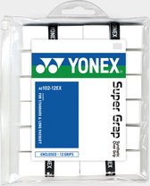YONEX Overgrip AC102EX PACK-12 SUPER GRAP - Wit