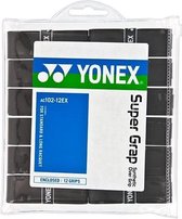 YONEX AC102EX PACK-12 SUPER GRAP - zwart