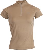 Montar Everly Polo Crystal Logo - maat XS - beige
