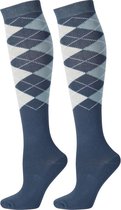 RelaxPets - Harry's Horse - Kousen Argyle - Blauw - 36/40