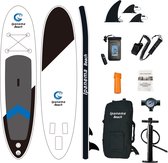 Opblaasbaar beach SUP Board - Ipanema - Complete Set - Pomp / Draagtas / Verstelbare Peddel / Enkelkoord / Vin - 9'10" - 2022 - 306 x 72 cm