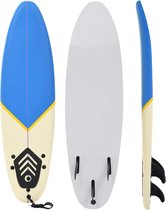 vidaXL Surfboard 170 cm blauw en crème