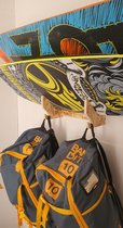 Kiteboard ophang rek - Wandrek - Kiteboard rack - Kiteboard mount - Surfboard rack - Kiteboard accessoire - Kiteboard ophangen