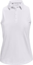 UA Zinger Mouwloze Polo-Wit / / Wit maat: XS    dames > golf