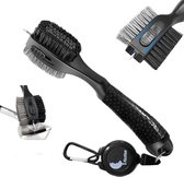 Firsttee LUXE Schoonmaakborstel XXL - Golfclub borstel - Cleaning Brush - Golf accessoires golftas