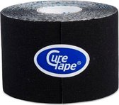 CureTape Classic - Kinesiotape - Zwart - 5cm x 5m - 1 rol