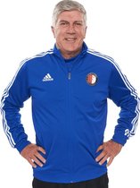 Feyenoord Trainingsjack Staf, blauw 2019/20 (M)