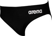 Arena Solid Brief Zwemslip Junior Zwembroek - Maat 152  - Unisex - zwart