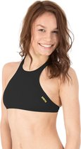 arena Think Crop Top Dames, black-yellow star Maat M