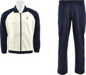 Australian - Sweatsuit - Wit/Blauw Pak - 46 - Wit