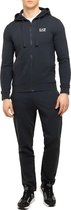 EA7 Trainingspak - Maat M  - Mannen - donker blauw/wit