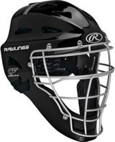 Rawlings Honkbal Softbal Renegade Coolflo Hockeystyle Catcher Helm - Zwart - Volwassenen