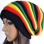 Rastamuts – Gebreide muts – Beanie – Winter muts – Mannen – Vrouwen – Muts – Jamaicaanse rasta muts – Regge – Haaraccessoire