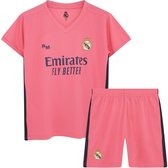 Real Madrid uit tenue 20/21 - away voetbaltenue - officieel Real Madrid fanproduct - Real Madrid away shirt en broekje - maat 140