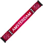 Sjaal ajax rood camo 18x140