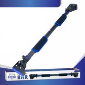 B-Physic Pull up Bar - Optrekstang Deur - Incl. E-book met Oefeningen – Fitness Krachttraining – Thuis Sporten - Cadeau