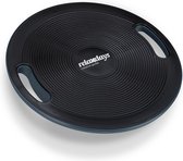 Relaxdays balansbord - balanceboard  - balans trainer - balansbal - 40 cm - wiebelbord - zwart