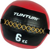 Tunturi Wall Ball - Medicine ball - Functional Training ball - 6kg - Rood