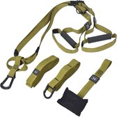 Positive Things TRX Suspension Trainer Pro -  TRX Trainer - Complete TRX Training set - Groen