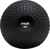 Slam Ball - VirtuFit Fitnessbal - Crossfitbal - 3 kg - Zwart