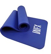 #DoYourFitness - Extra dikke fitness mat - »Jivan« - duurzaam, non-slip, huidvriendelijk, slijtvast - 183 x 61 x 2,0 cm - marineblauw