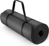 Sens Design Fitness mat XL - Yogamat - 190x100x1.5 cm - Zwart