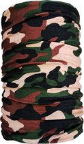 Multifunctionele Bandana - Camouflage - Leger - Masker