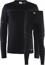 Craft Baselayer Set Thermoset Heren - Black/Granite - Maat XXL