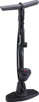 BBB Cycling AirWave Fietspomp met Drukmeter - Fiets Pomp Racefiets en Mountainbike - Vloerpomp - Voetpomp 9 Bar - Zwart