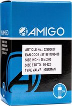 Amigo Binnenband 28 X 2.00 (50-622) Dv 42 Mm