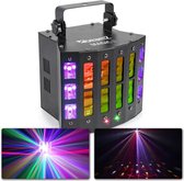 BeamZ Magic2 4-in-1 lichteffect met Laser, LED Derby, Blacklight en Stroboscoop